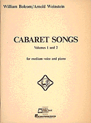 Cabaret Songs Vol 1 and 2-Medium Vocal Solo & Collections sheet music cover